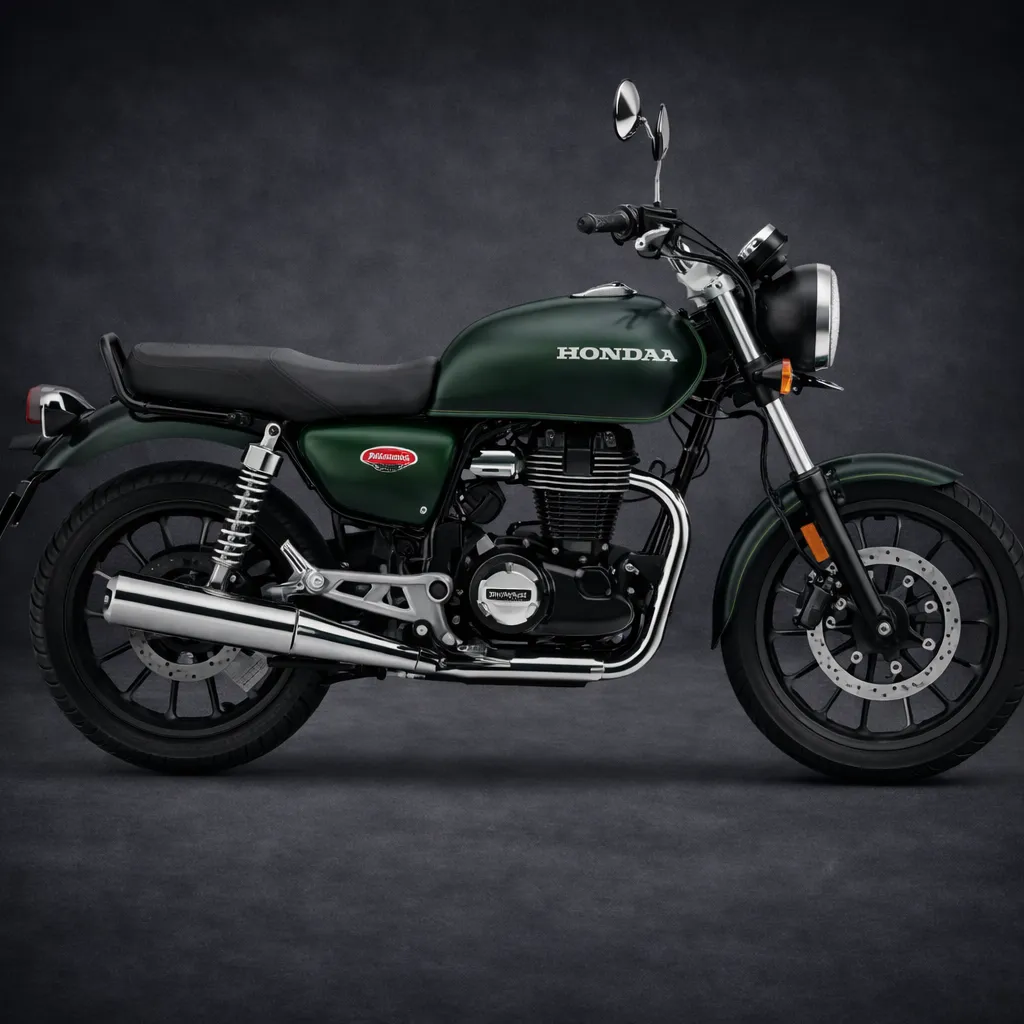 HONDA - CB350 HNESS 2025 - VERDE OSCURO