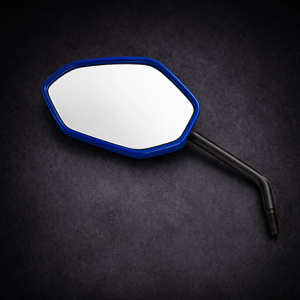 [88220-K38-941ZC] HONDA - RETROVISOR IZQUIERDO AZUL NAVI 110