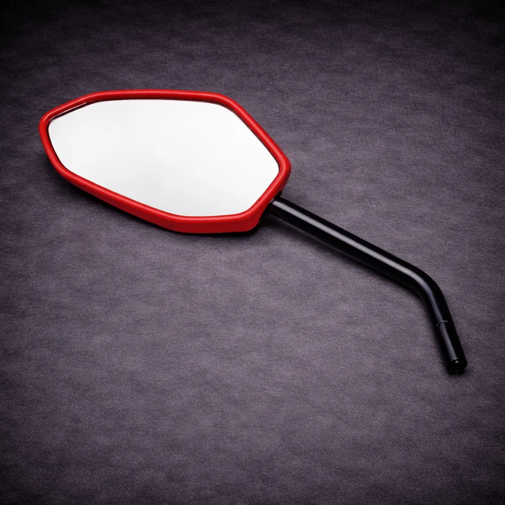 HONDA - RETROVISOR IZQUIERDO ROJO - NAVI 110