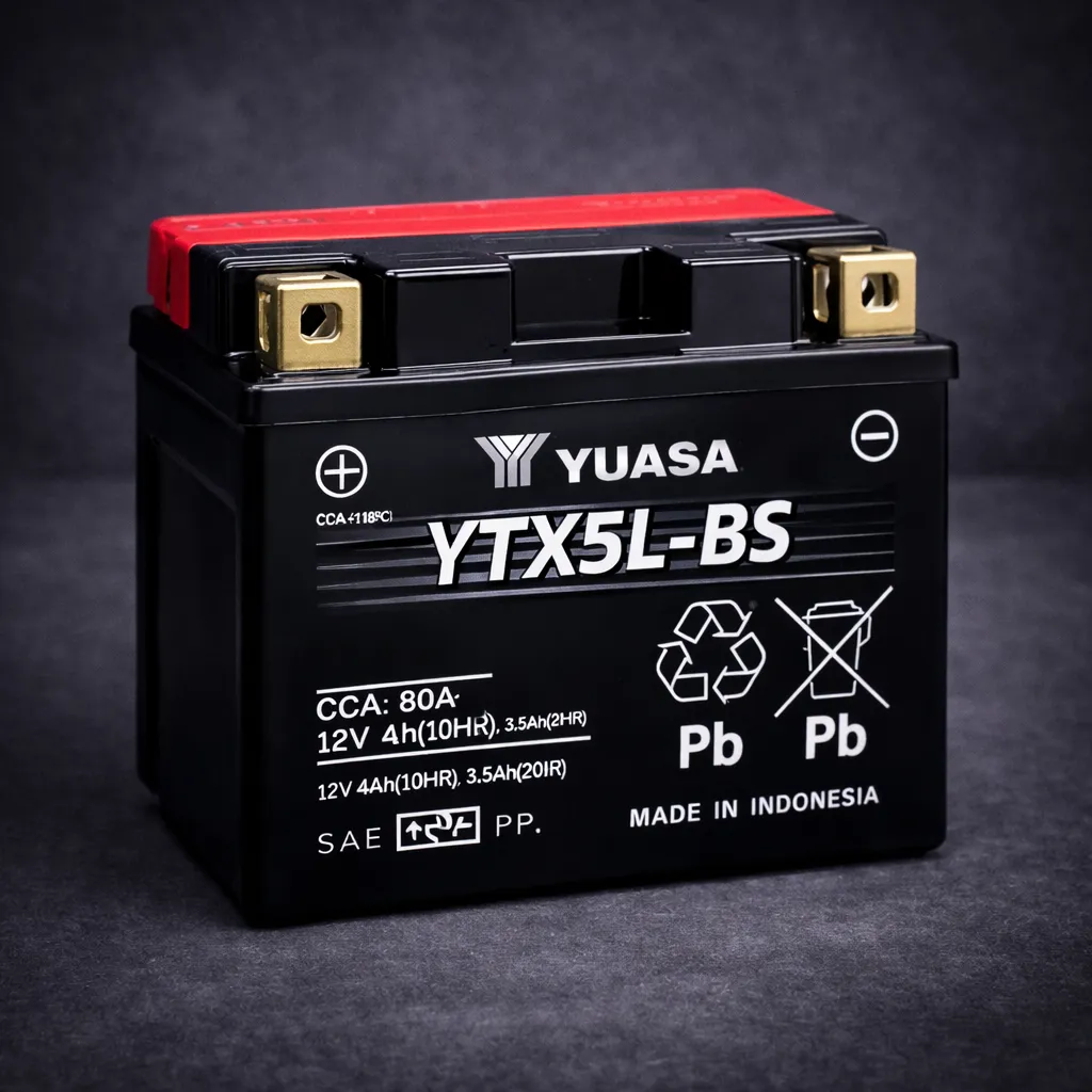 [YTX5L-BS] HONDA - BATERIA YUASA YTX5L-BS - XBLADE-HORNET160R-UNICORN