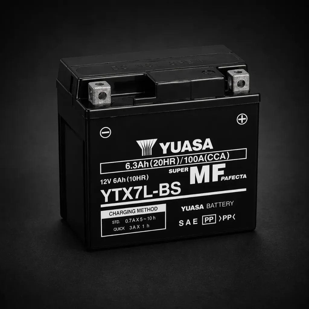[YTX7L-BS] YUASA - BATERIA - YXT7L-BS