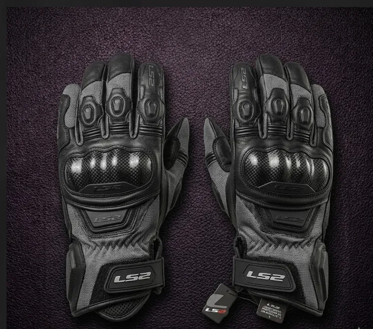 LS2 - GUANTES CON PROTECCION EN LOS NUDILLOS - L