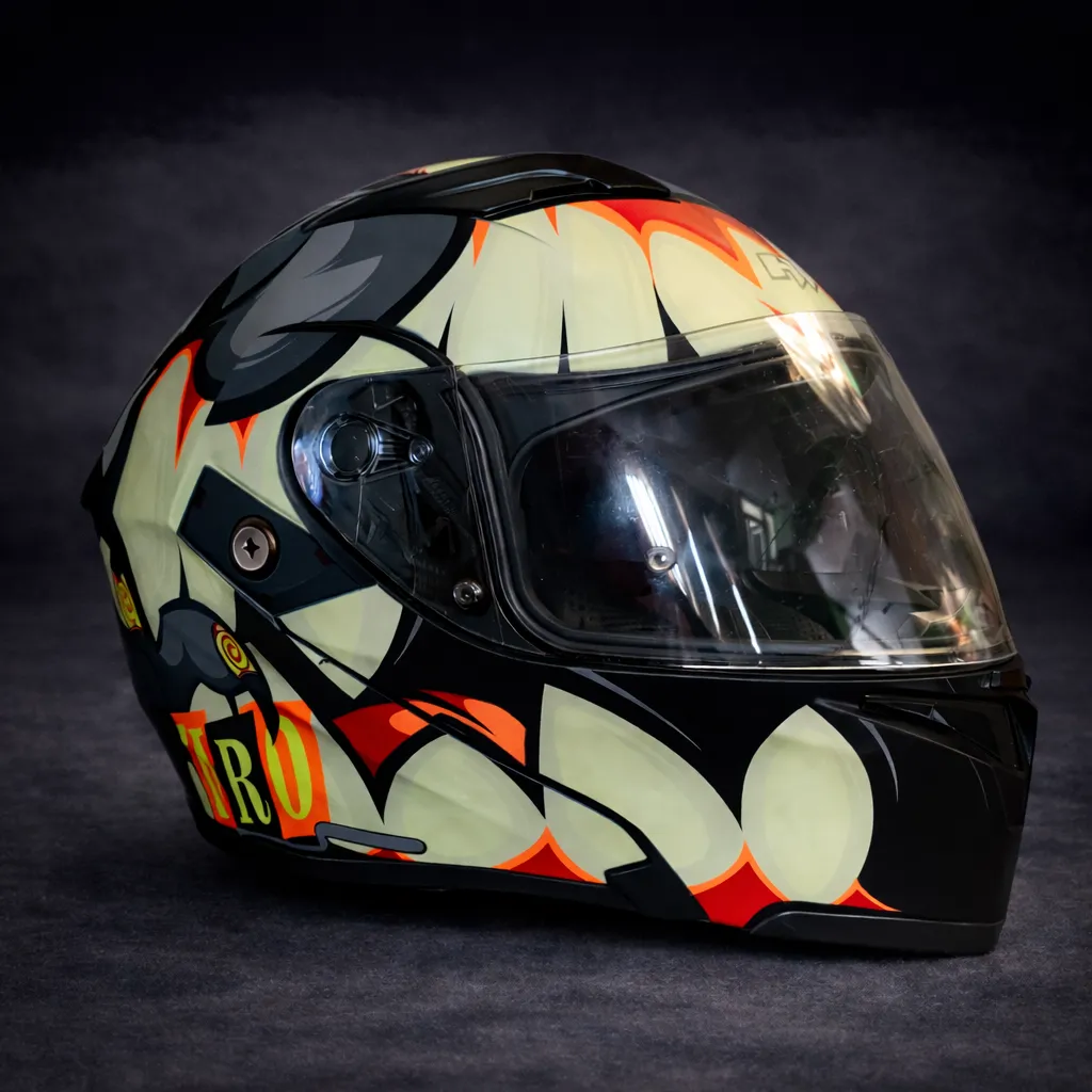 [HRO-3400DV-M] HRO - CASCO BAD BUNNY - TALLA M
