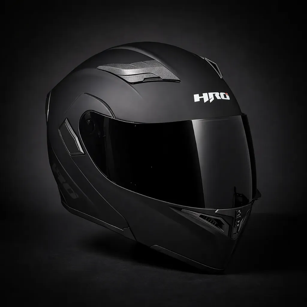 HRO - CASCO NEGRO MATE -L