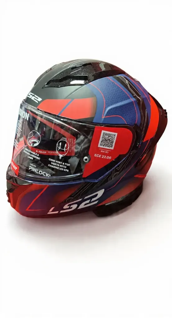 CASCO LS2 NEXUS-ROJO AZUL-L