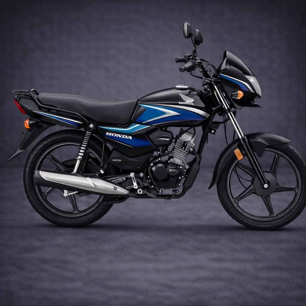 HONDA - CB100 2025 - NEGRO/AZUL