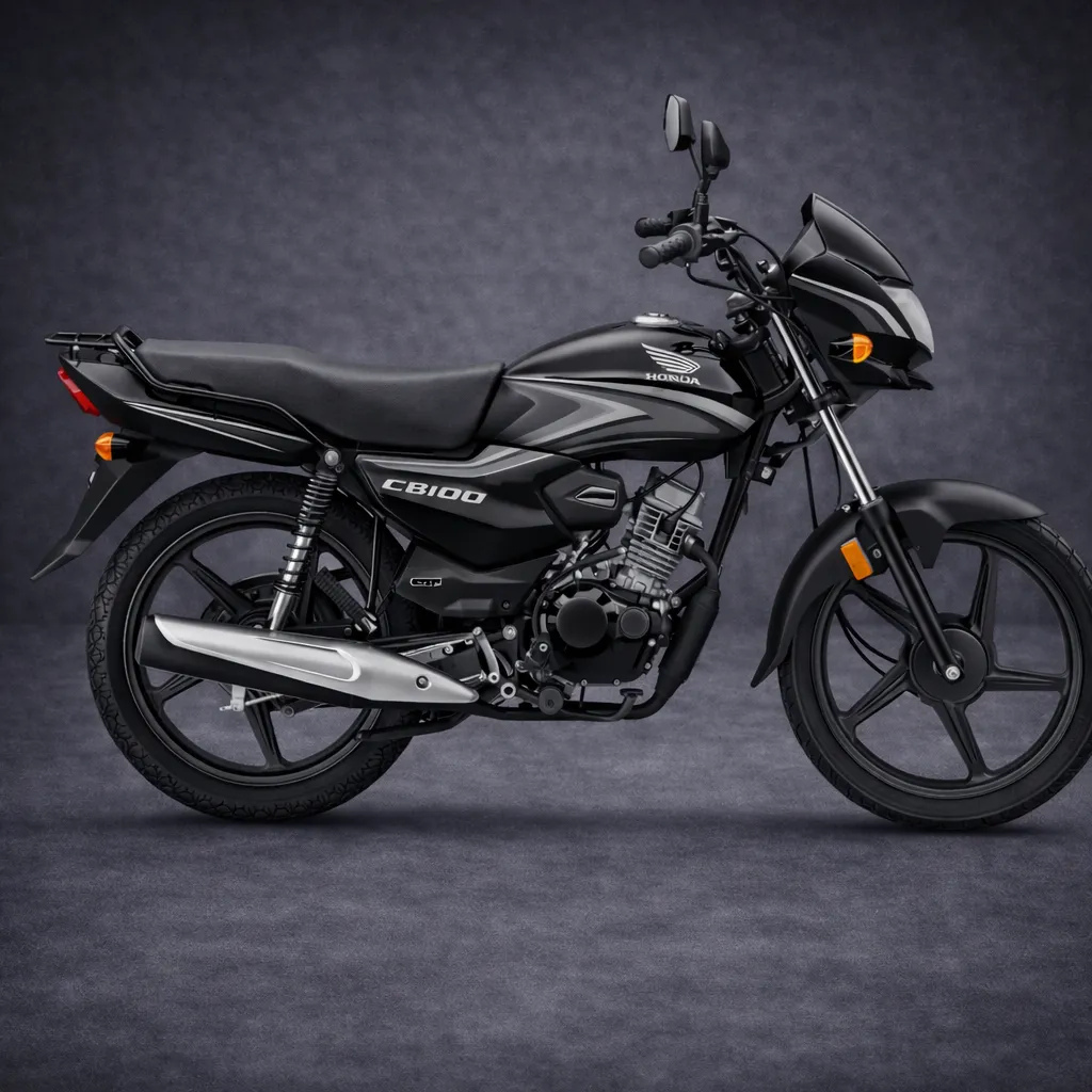HONDA - CB100 2025 - NEGRO/GRIS
