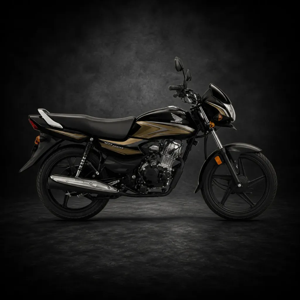 HONDA - CB100 2025 - NEGRO/DORADO